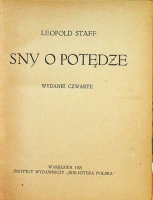 Sny o potędze 1921 r.