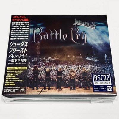 JUDAS PRIEST Battle Cry BSCD2 + DVD JAPAN nowa