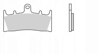 ZAPATAS DE FRENADO SBS 686HS SUZUKI GSXR 1000 K1 K2  