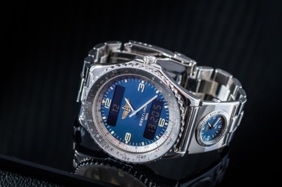 BREITLING CHRONOSPACE & UTC BRACELET QUARTZ A56012 42MM/KPL.