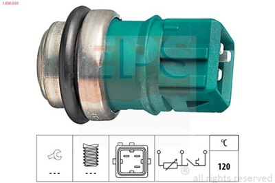 SENSOR TEMPERATURA DE LÍQUIDO REFRIGERACIÓN RENAULT 1,9 1-830-550  