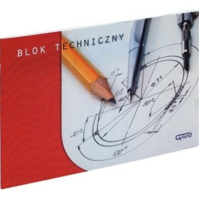 Blok techniczny A4 10 kartek