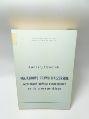 Majątkowe prawo małżeńskie Dyoniak