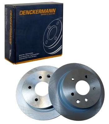 2 X DENCKERMANN DISCO DE FRENADO PARTE DELANTERA B130750  