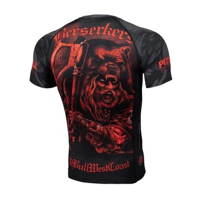 PIT BULL RASHGUARD SHORT SLEEVE VALHALLA S