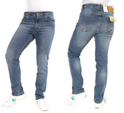 SPODNIE MĘSKIE STANLEY JEANS 400/152 L32 100cm