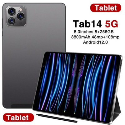 Tablet 8.0" Octa-Core 8GB RAM 256GB ROM android 12.0