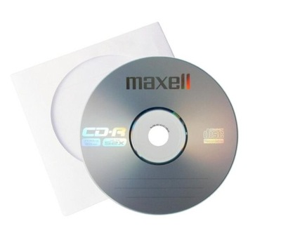 Płyta CD Maxell CD-R 700 MB 10 sztuk w kopertach