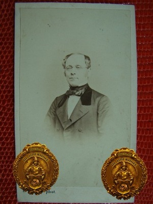 ca.1870 Neisse,Voelkel CDV,Oberburgmeister H7593