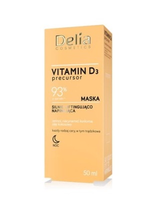 Delia Vitamina D3 Maseczka Liftingująco-Napinająca