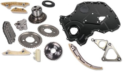 Набір ланцюга розподільного валу transit 2.4tdci фото №1