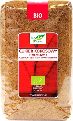 Cukier kokosowy palmowy BIO 1 kg Bio Planet