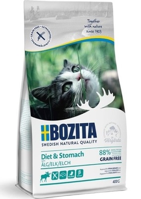 Bozita Diet & Stomach Grain Free Elk Łoś 400g