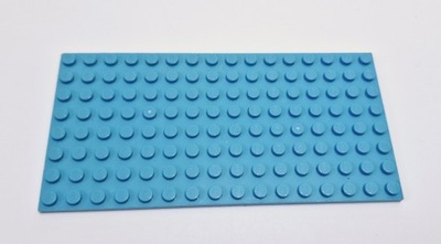 Lego 92438 Płytka 8X16 Medium Azure