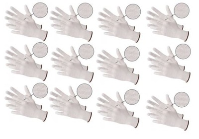 Rękawice bawełniane robocze RMICROBI+ 9 12 par 