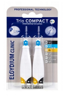 ELGYDIUM CLINIC TRIO COMPACT 012, 2 szczoteczki