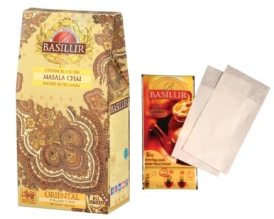 Herbata czarna stożek KARDAMON GOŹDZIKI CYNAMON