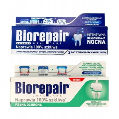 BIOREPAIR NIGHT PROTECTION + PEŁNA OCHRONA ZESTAW