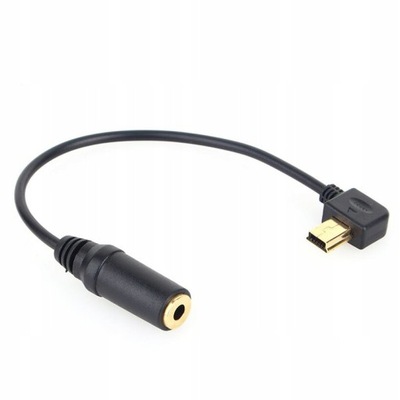 Adapter Mikrofon Mini Jack 3,5mm GoPro Hero 4 3+ 3