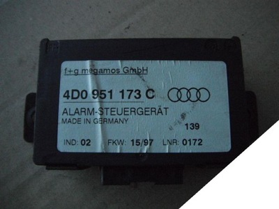 AUDI A8 D2 94- МОДУЛЬ БЛОК УПРАВЛЕНИЯ ALARMU 4D0951173C