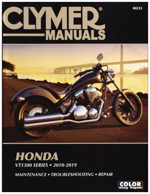 HONDA VT1300 (2010-2019) MANUAL REPARACIÓN CLYMER 24H  