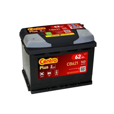 АККУМУЛЯТОР 62 AH CENTRA PLUS CB621