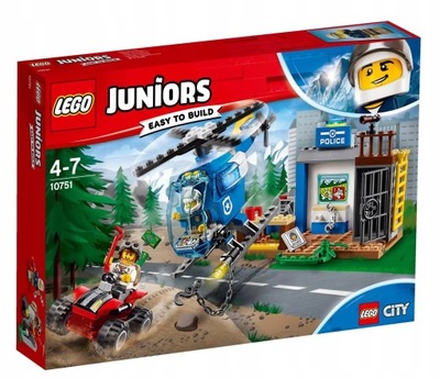 LEGO JUNIORS 10751 GÓRSKI POŚCIG POLICYJNY