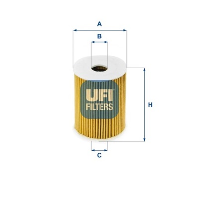 FILTRO ACEITES UFI 25.091.00  