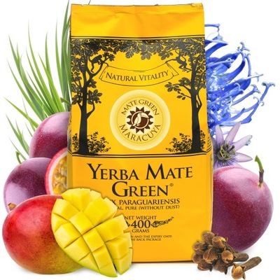 Yerba Mate Green Maracuya 400g Brazylia Despalada