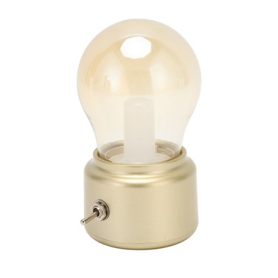 Lampa z żarówką vintage Lampka nocna Mini USB