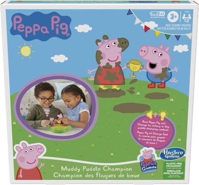 HASBRO Gra Świnka Peppa ZABAWA W BŁOCIE