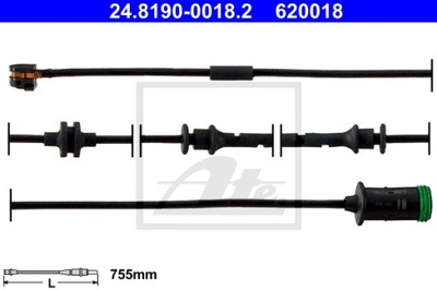 SENSOR WEARING PADS ATE 24.8190-0018.2  