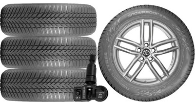 NUEVO RUEDAS INVIERNO TOYOTA CH-R NOKIAN 215/60R17+TPMS*1  