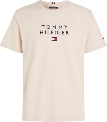 Koszulka T-shirt Tommy Hilfiger beżowy r. XL