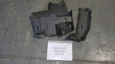 Пластик защита pod консоль bmw x3 e83 фото №1