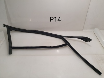 A6 c7 молдинг скло двері прокладка рамка двері лівий перед 4g0837440 фото №1