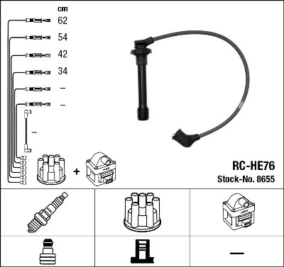 RC-HE76 8655 NGK 