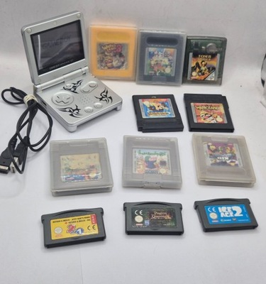 Game boy Nintendo GameBoy Advance SP Tribal