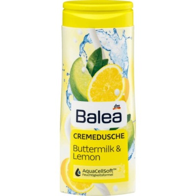 Balea Żel pod Prysznic Buttermilk & Lemon, 300 ml