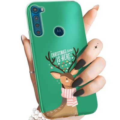 ETUI DO MOTOROLA ONE FUSION PLUS WZORY ŚWIĄTECZNE CHRISTMASS ŚWIĘTA OBUDOWA