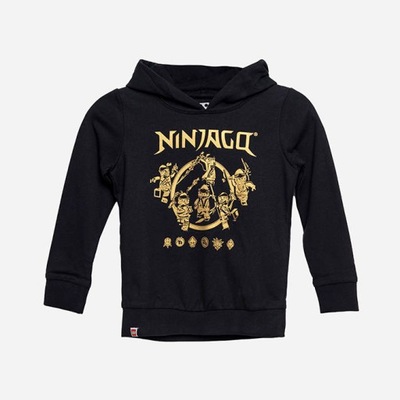 92 Bluza z kapturem Lego Ninjago czarna