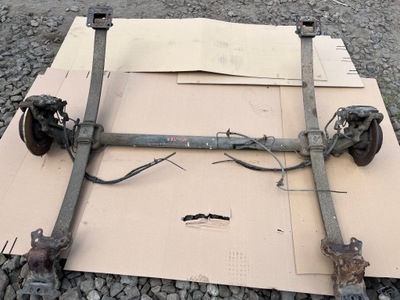 Балка задняя задняя renault master opel movano 2003-2010 рессоры фото №1