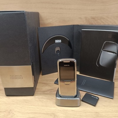 Telefon komórkowy Nokia 8800 KOMPLET *polskie menu* bez simlocka