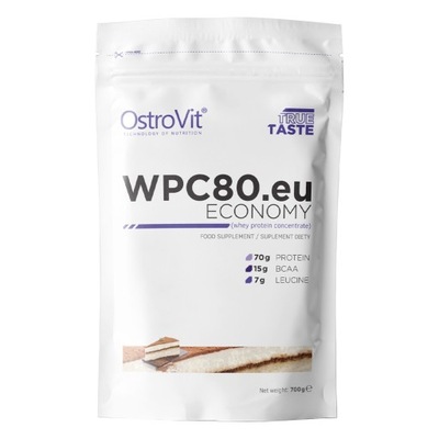 OstroVit Economy WPC80.eu 700 g KONCENTRAT WPC