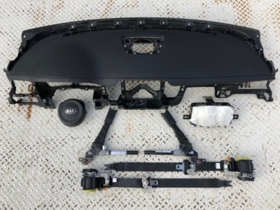 Kia sorento nić приборная панель приборная панель консоль подушки безопасности ремни фото №1