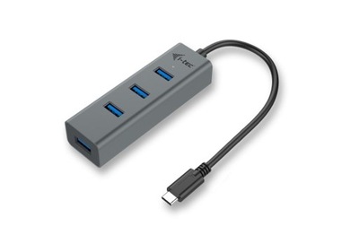 I-Tec USB-C Metal 4-portowy HUB 4x USB 3.0