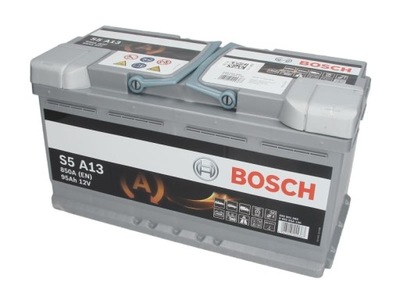 АКУМУЛЯТОР BOSCH S5 A13 СТАРТ&STOP AGM (95AH/8