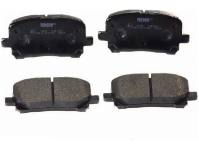 Тормозные колодки перед toyota avensis 2.0 01-09 matrix 1.8 02-07 фото №1