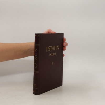 J. Stalin Werke 1 | Josif Vissarionovič Stalin