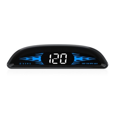 Car HUD Head-up Display GPS Speedmeter Alarm Mile